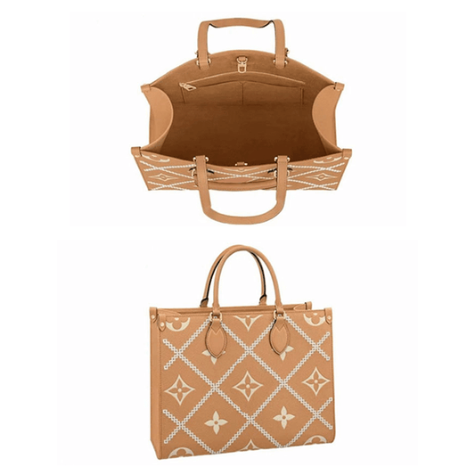 Solace Leather Tote Bag Template