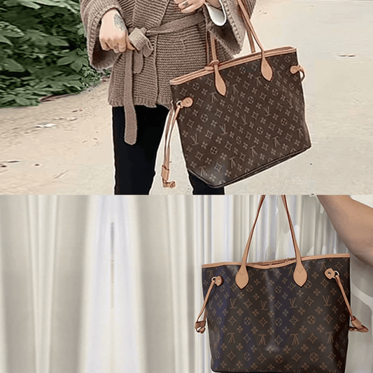 Solace Leather Tote Bag Template
