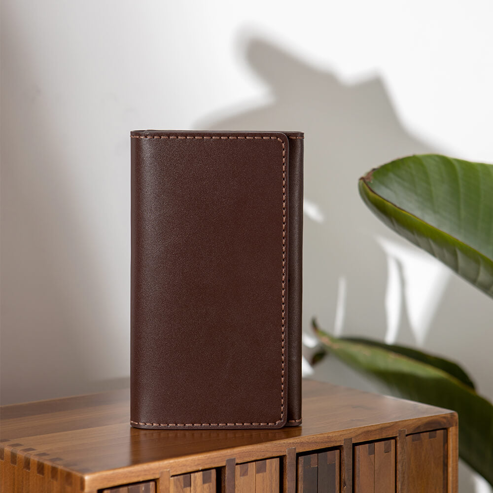 Top-Grain Leather DIY Wallet Kit for Men-Solace Leather D001