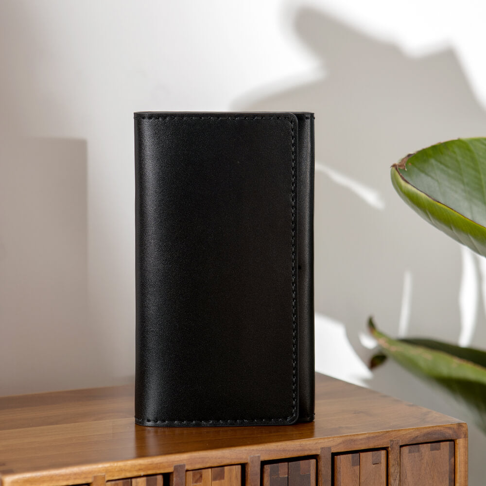 Top-Grain Leather DIY Wallet Kit for Men-Solace Leather D001