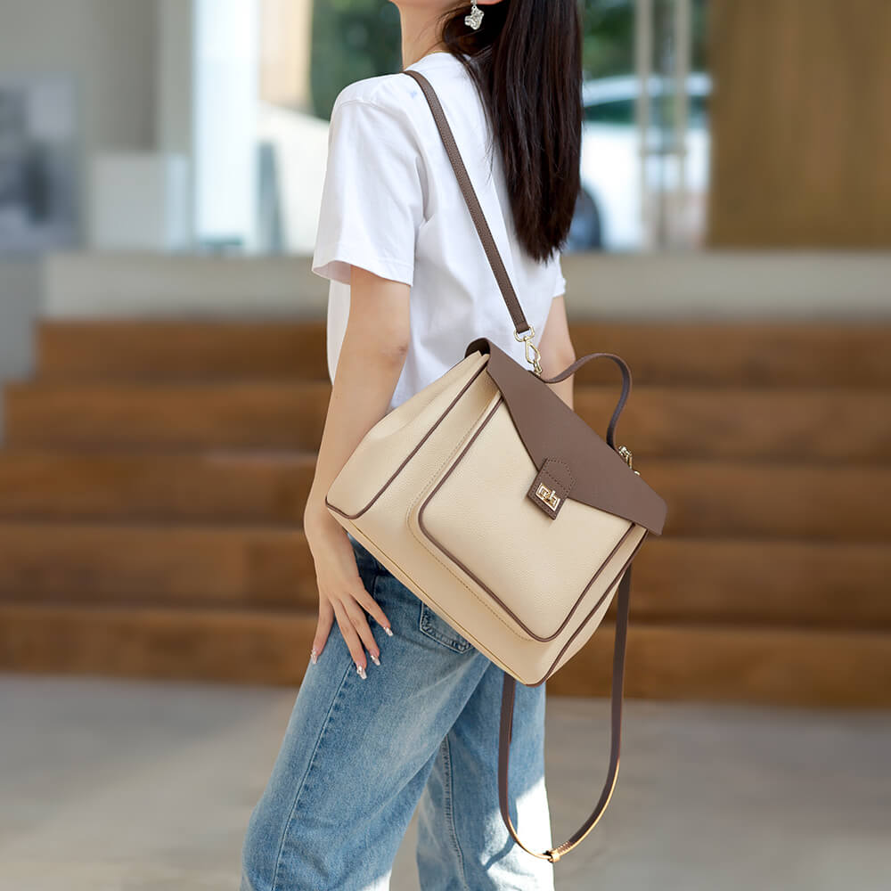 Genuine Leather DIY Backpack Kit-Solace Leather DB522