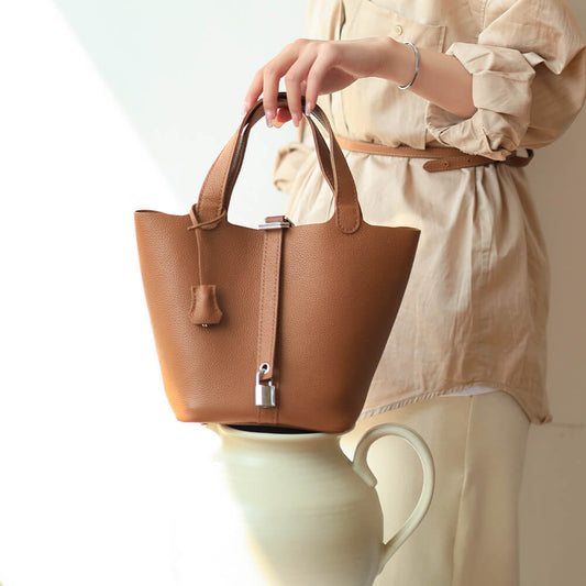 Top-Grain Leather Handbag DIY Kit-Solace Leather DB807
