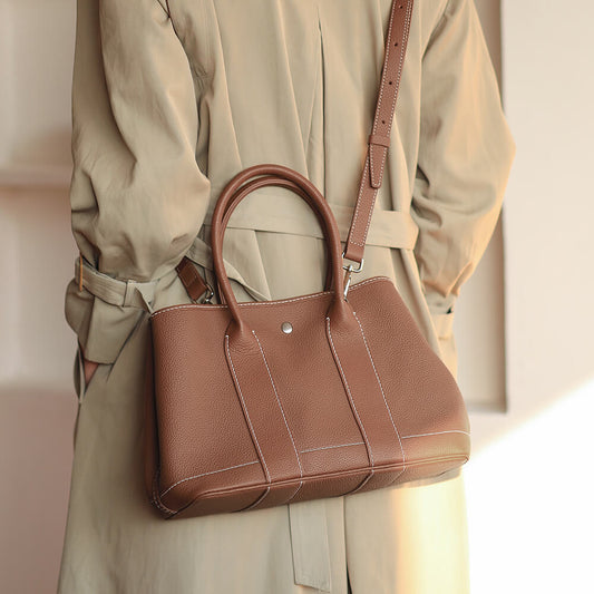 Top-Grain Leather Tote Bag DIY Kit-Solace Leather DB844