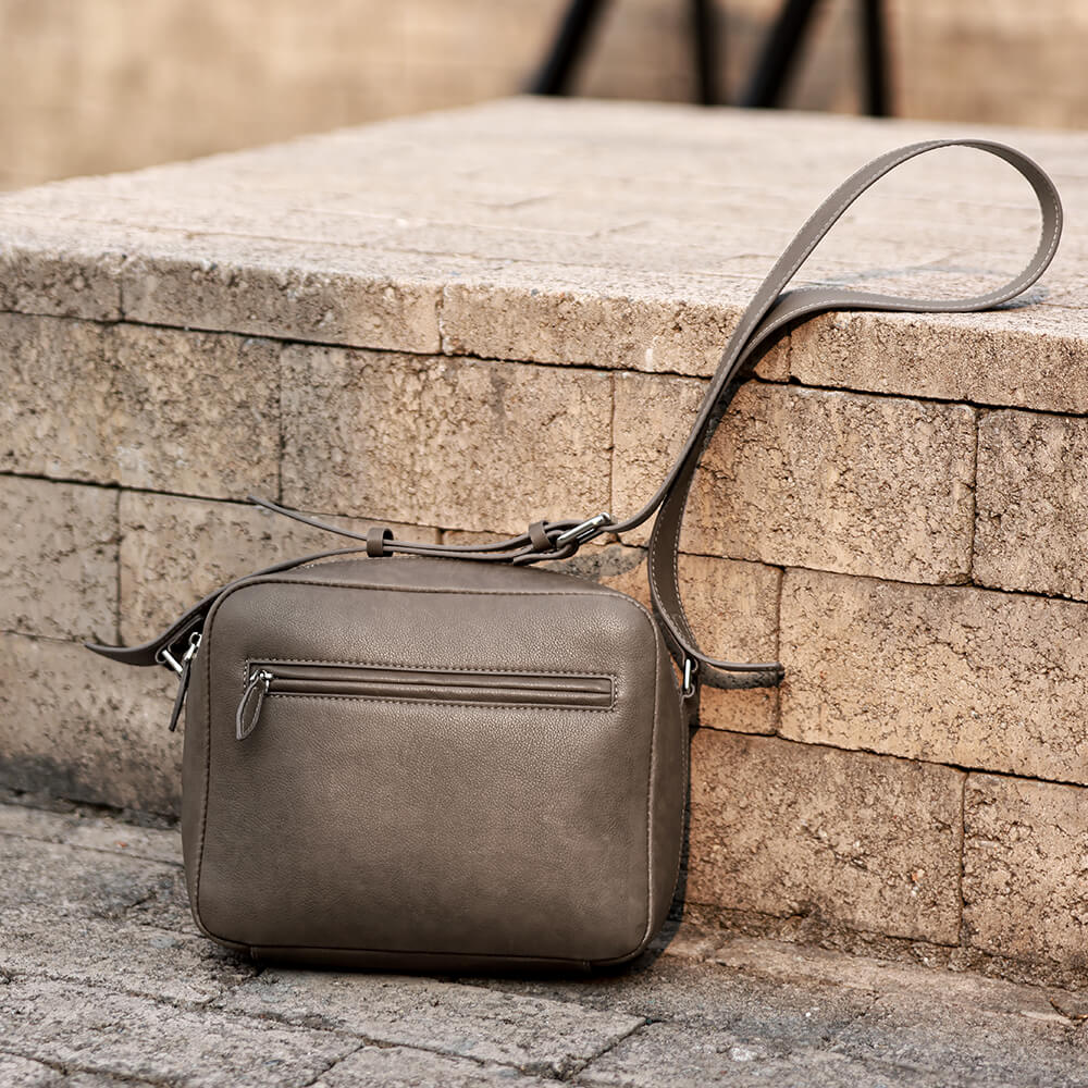 Top-Grain Leather Men's Messenger Bag Making Kit-Solace Leather DB693