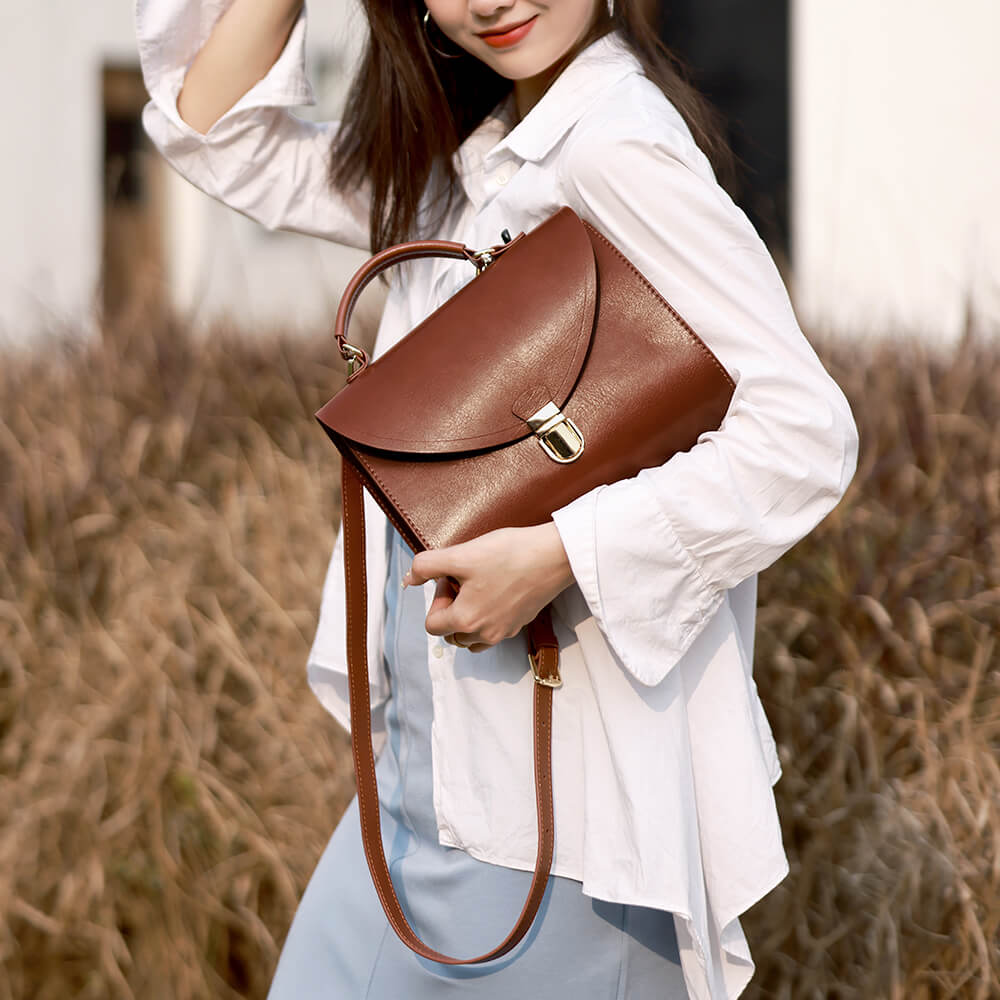 Genuine Leather DIY Handbag Kit-Solace Leather DB506