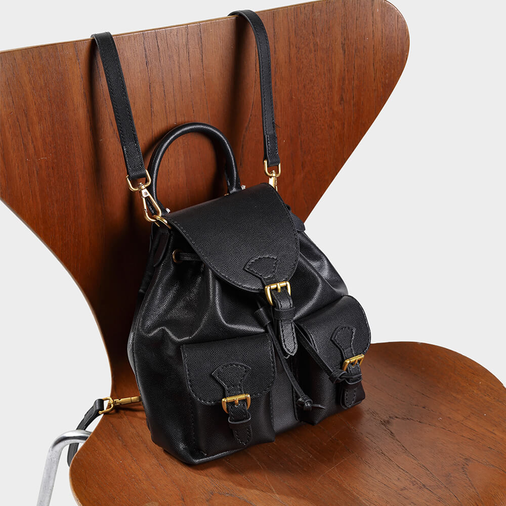 Top-Grain Leather Backpack DIY Kit-Solace Leather DB566
