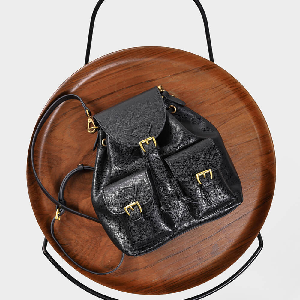 Top-Grain Leather Backpack DIY Kit-Solace Leather DB566