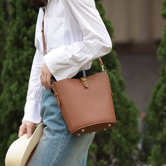 Genuine Leather DIY Handbag Kit-Solace Leather DB719