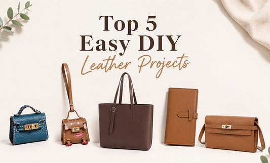 Top 5 Easy DIY Leather Projects for Anyone can make