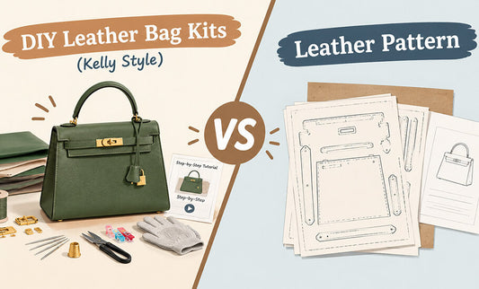 Leather Bag Kit vs. Leather Bag Pattern What's the Difference