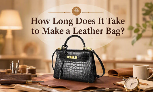 How Long Does It Take to Make a Leather Bag? (DIY Kit Time Guide)