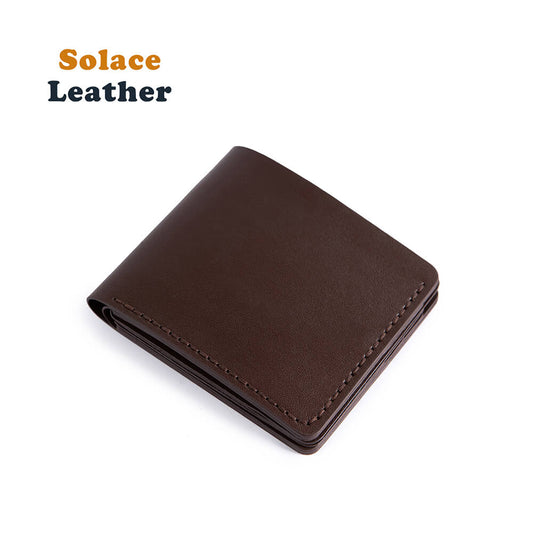 Top-Grain Leather DIY Wallet Kit for Men-Solace Leather 0603