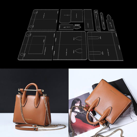 Solace Leather Handbag Purse Template