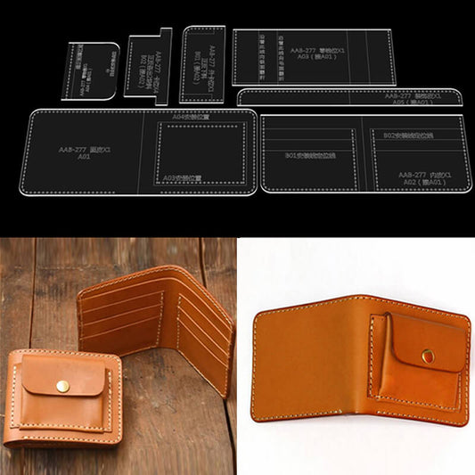 Solace Leather Wallet Template