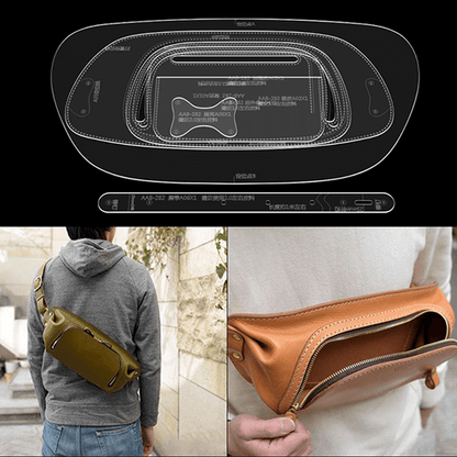 Solace Leather Crossbody Bag Template