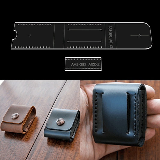 Solace Leather Pouch Template