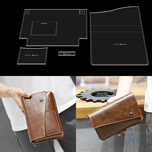 Solace Leather Wallet Template