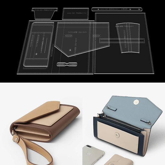 Solace Leather Wallet Template