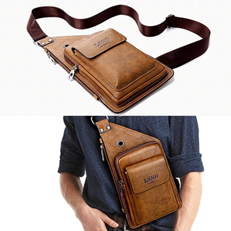 Solace Leather Crossbody Bag Template