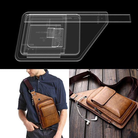 Solace Leather Crossbody Bag Template