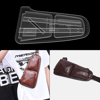 Solace Leather Crossbody Bag Template