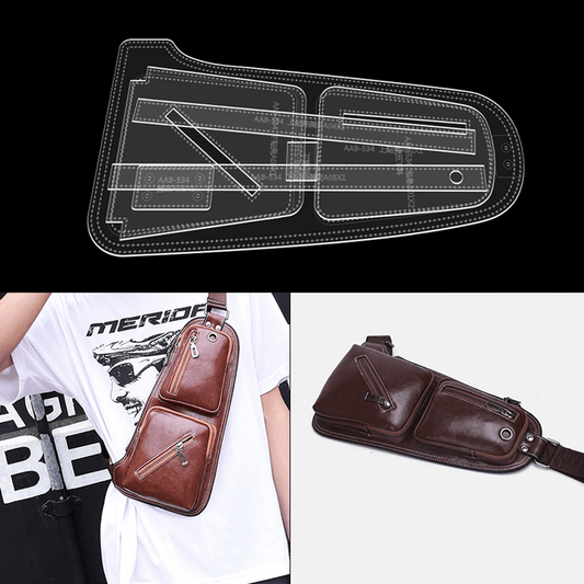 Solace Leather Crossbody Bag Template