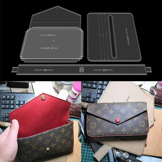Solace Leather Wallet Template