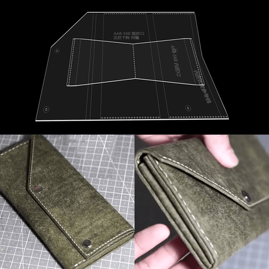 Solace Leather Wallet Template