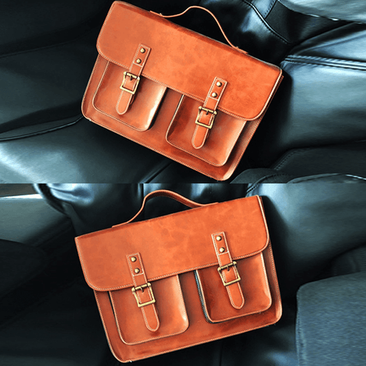 Solace Leather Backpack Template