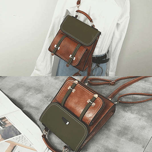 Solace Leather Backpack Template