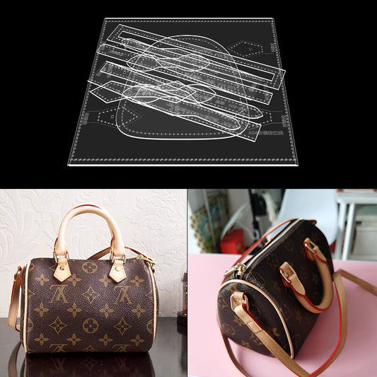 Solace Leather Handbag Purse Template