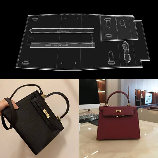 Solace Leather Handbag Purse Template