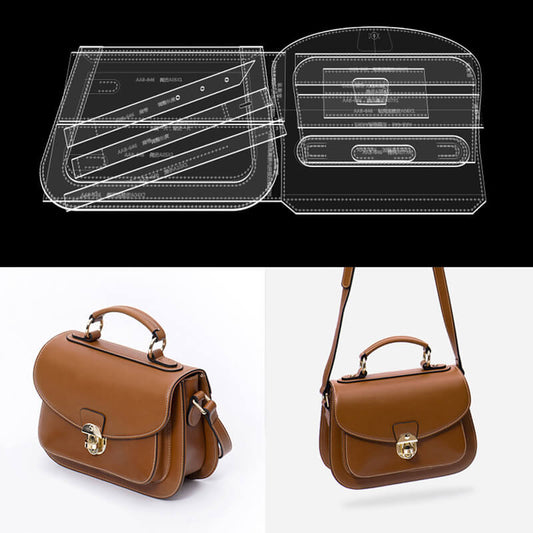 Solace Leather Handbag Purse Template