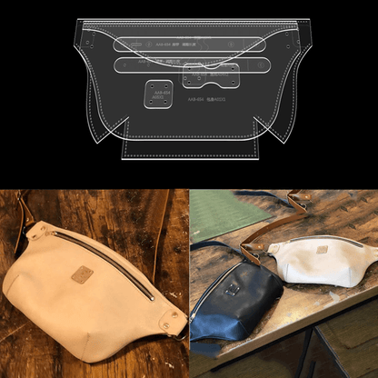 Solace Leather Crossbody Bag Template