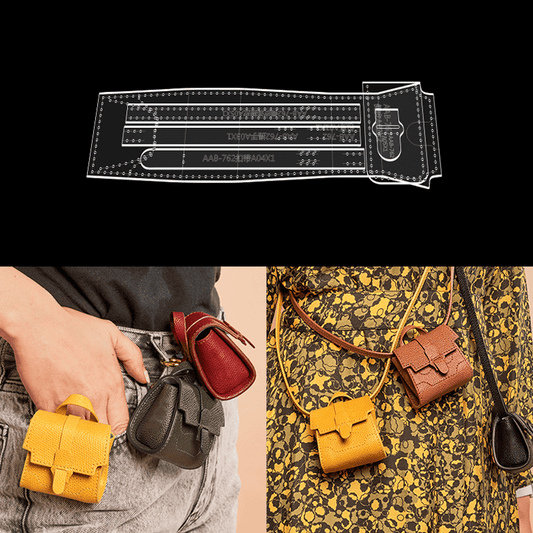 Solace Leather Pouch Template