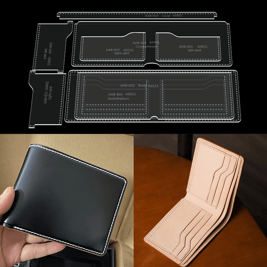 Solace Leather Wallet Template