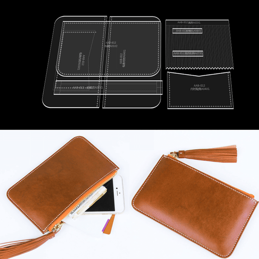 Solace Leather Wallet Template