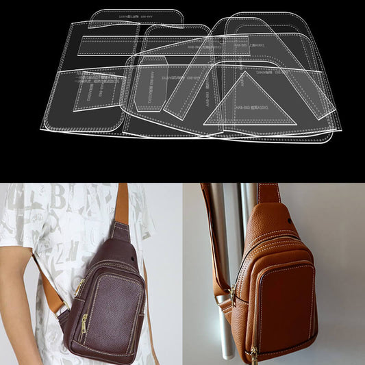 Solace Leather Crossbody Bag Template
