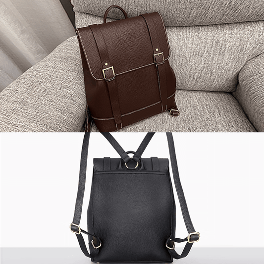 Solace Leather Backpack Template