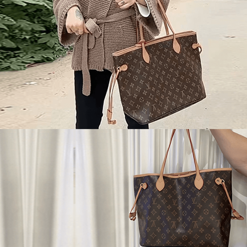 Solace Leather Tote Bag Template