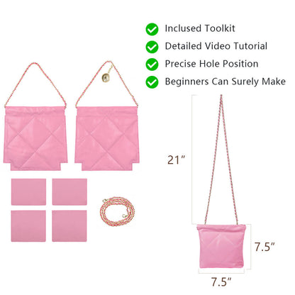 Top-Grain Leather Bag DIY Kit-Solace Leather DB503S