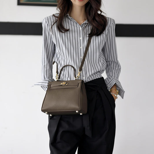 Top-Grain Leather Handbag DIY Kit-Solace Leather DB531