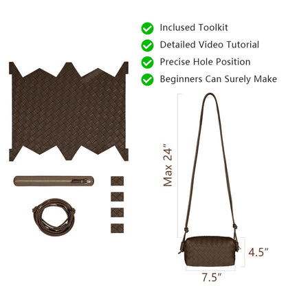 Split Leather Bag DIY Kit-Solace Leather DB541