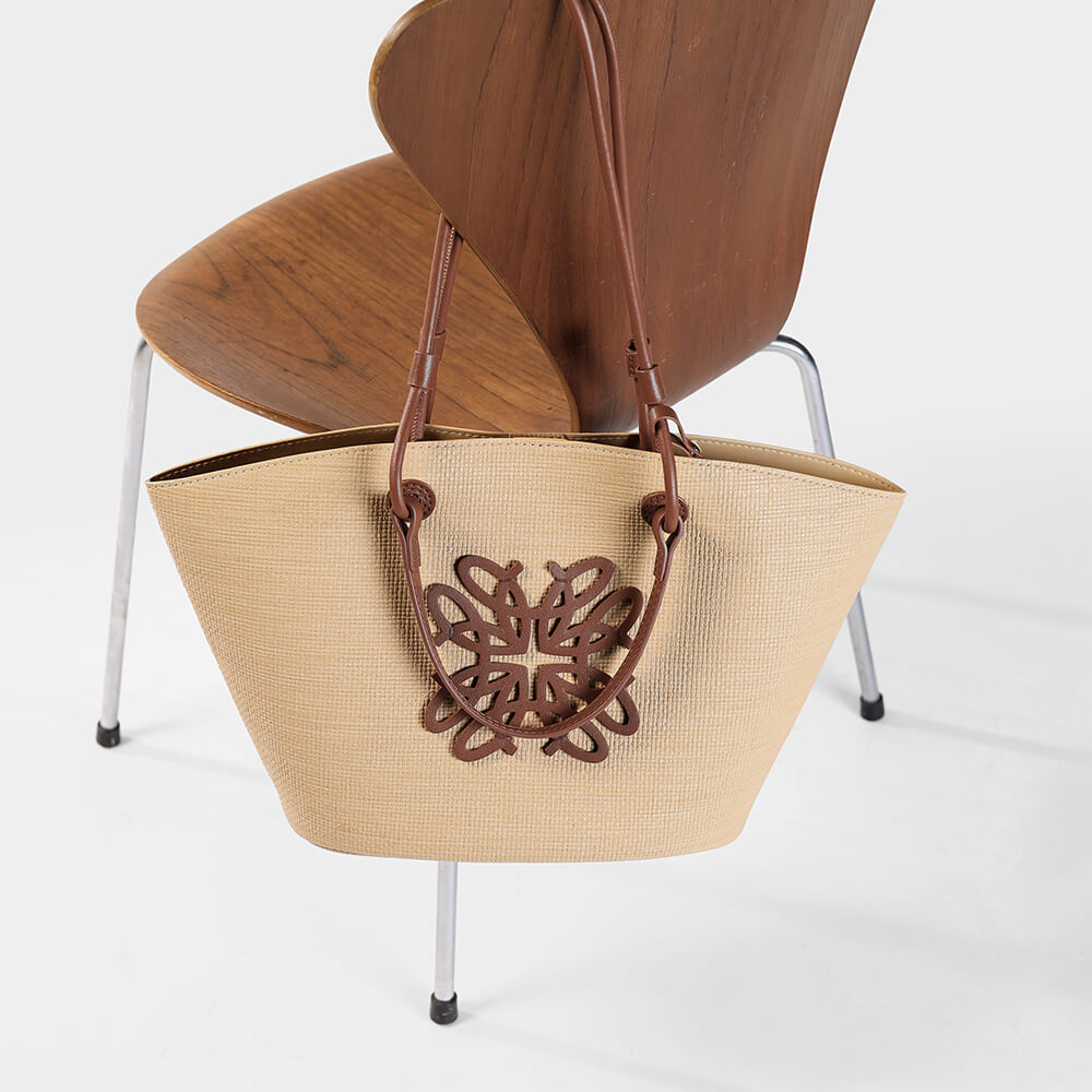 Genuine Leather DIY Tote Woven Bag Kit-Solace Leather DB557