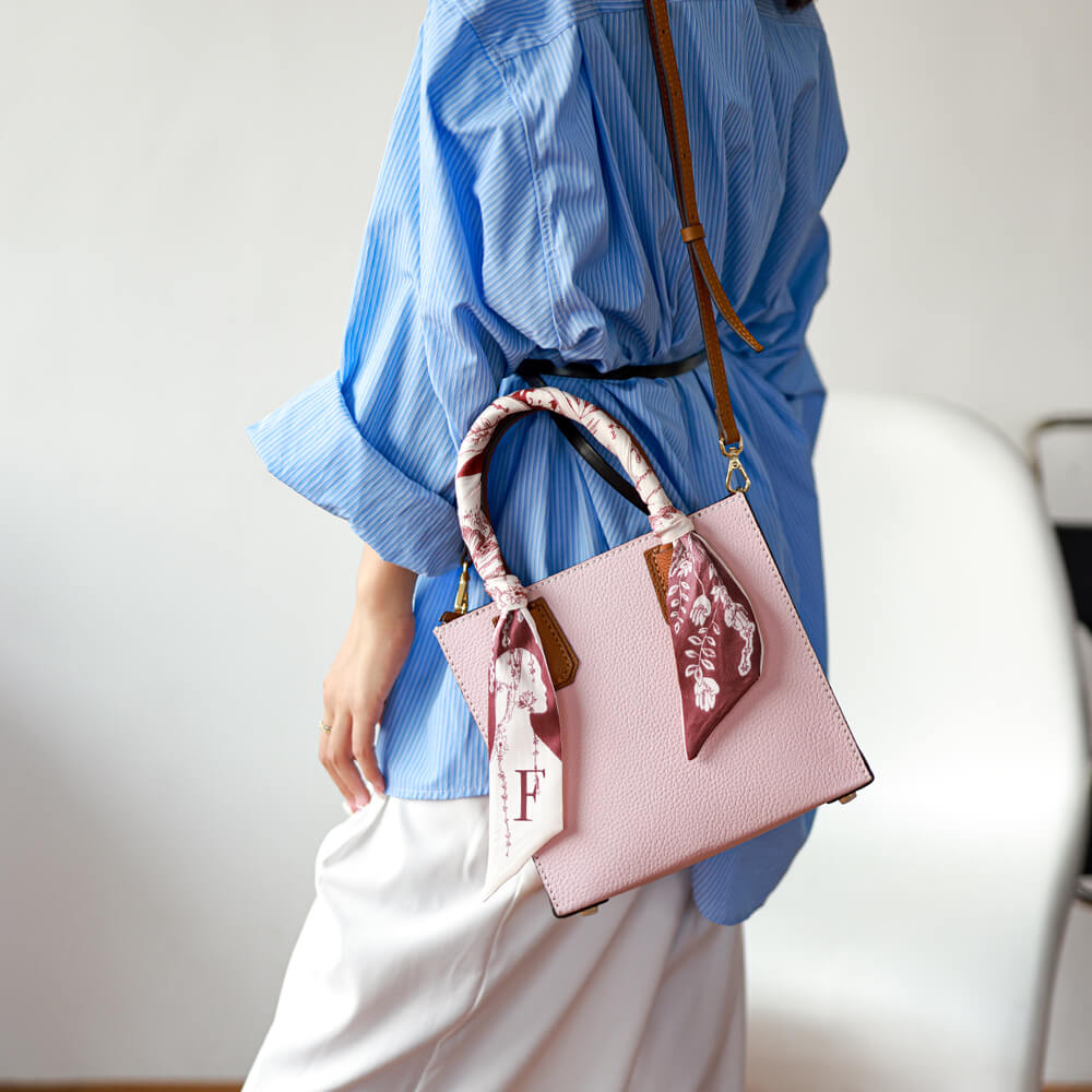 Top-Grain Leather Handbag DIY Kit-Solace Leather DB701