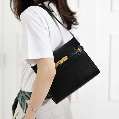 Genuine Leather DIY Shoulder Bag Kit-Solace Leather DB721
