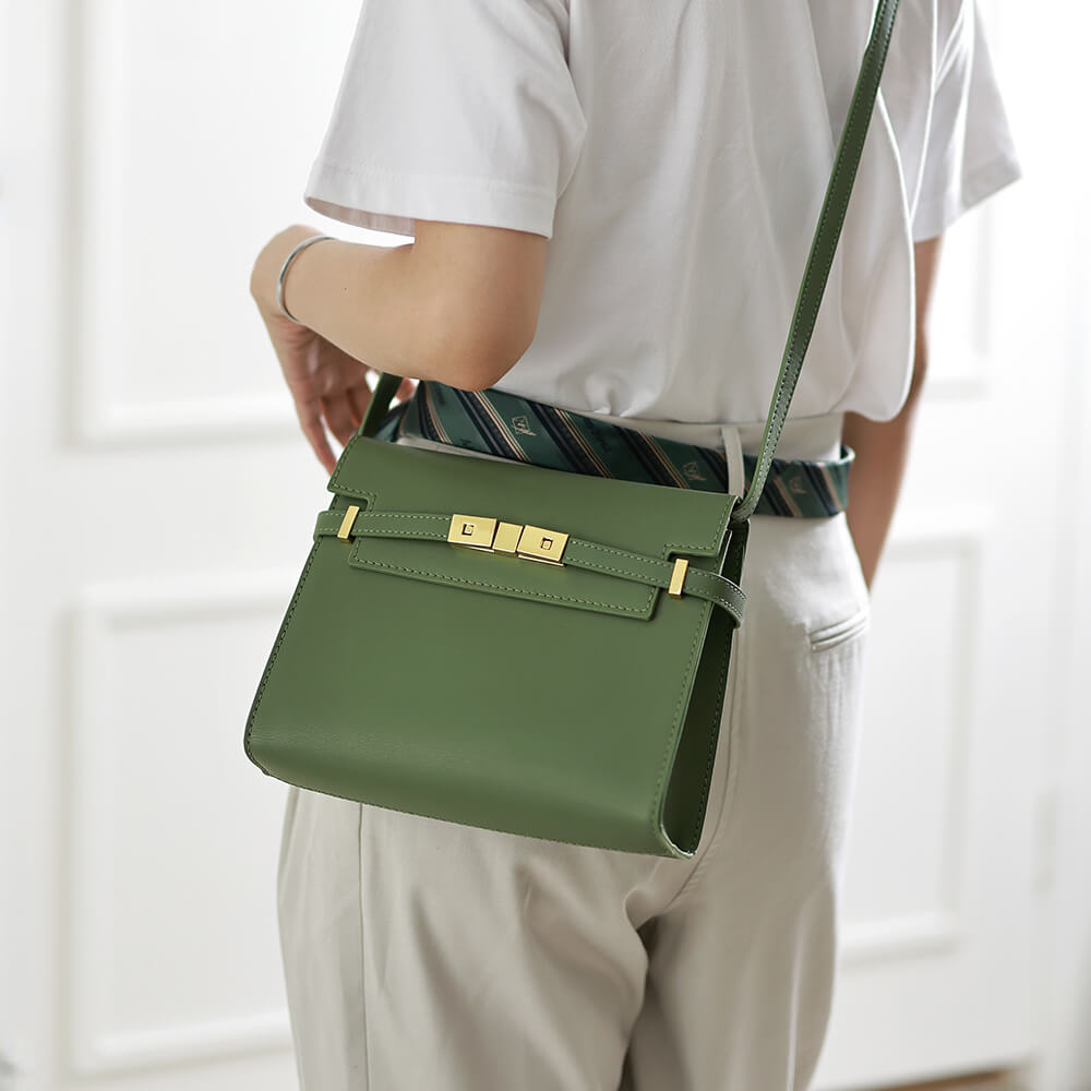 Genuine Leather DIY Shoulder Bag Kit-Solace Leather DB721