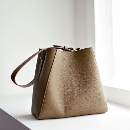 Top-Grain Leather DIY Tote Bag Kit-Solace Leather DB728