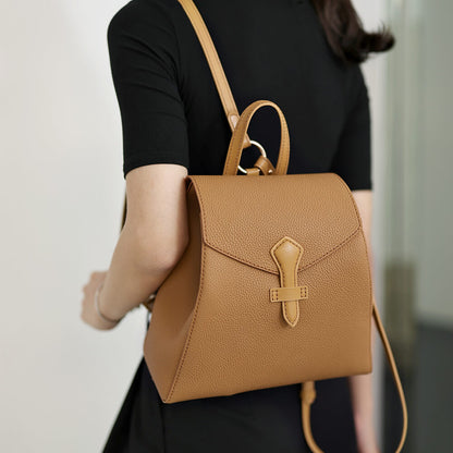 Top-Grain Leather Backpack & shoulder bag DIY Kit-Solace Leather DB733