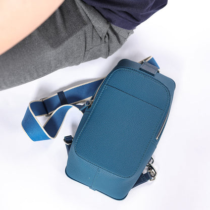 Top-Grain Leather Crossbody Bag DIY Kit-Solace Leather DB737